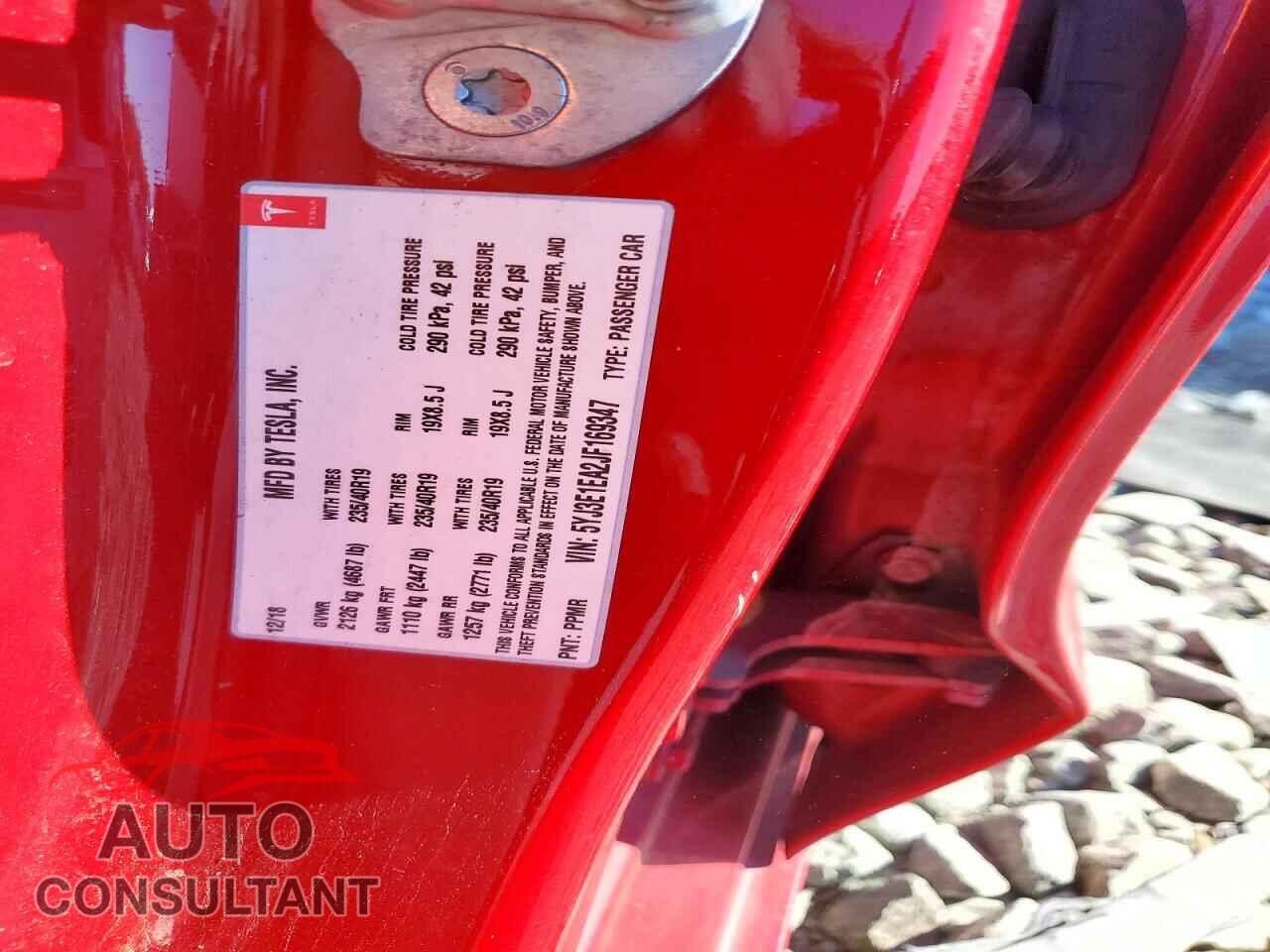 TESLA MODEL 3 2018 - 5YJ3E1EA2JF169347