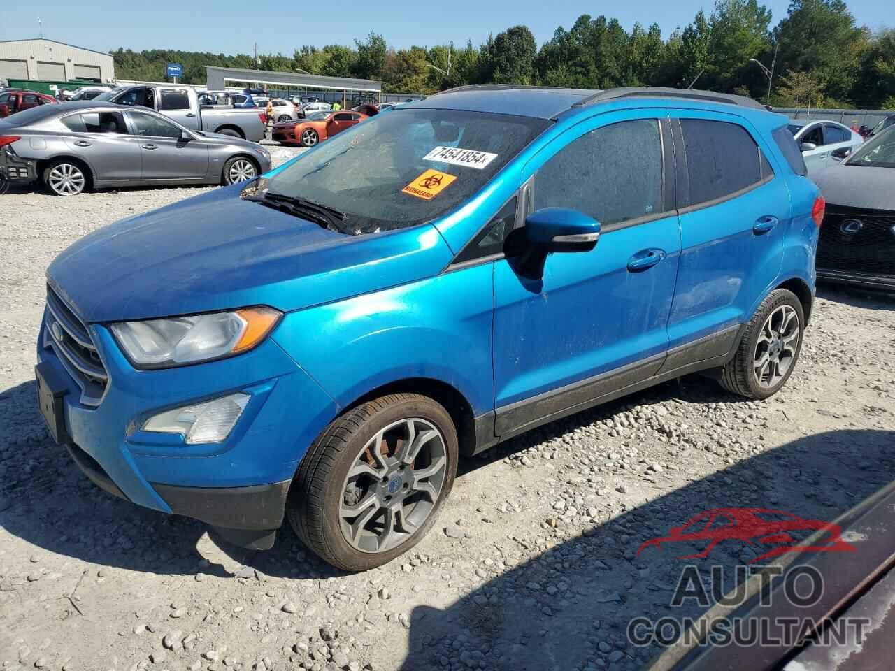 FORD ECOSPORT 2018 - MAJ3P1TE8JC238044