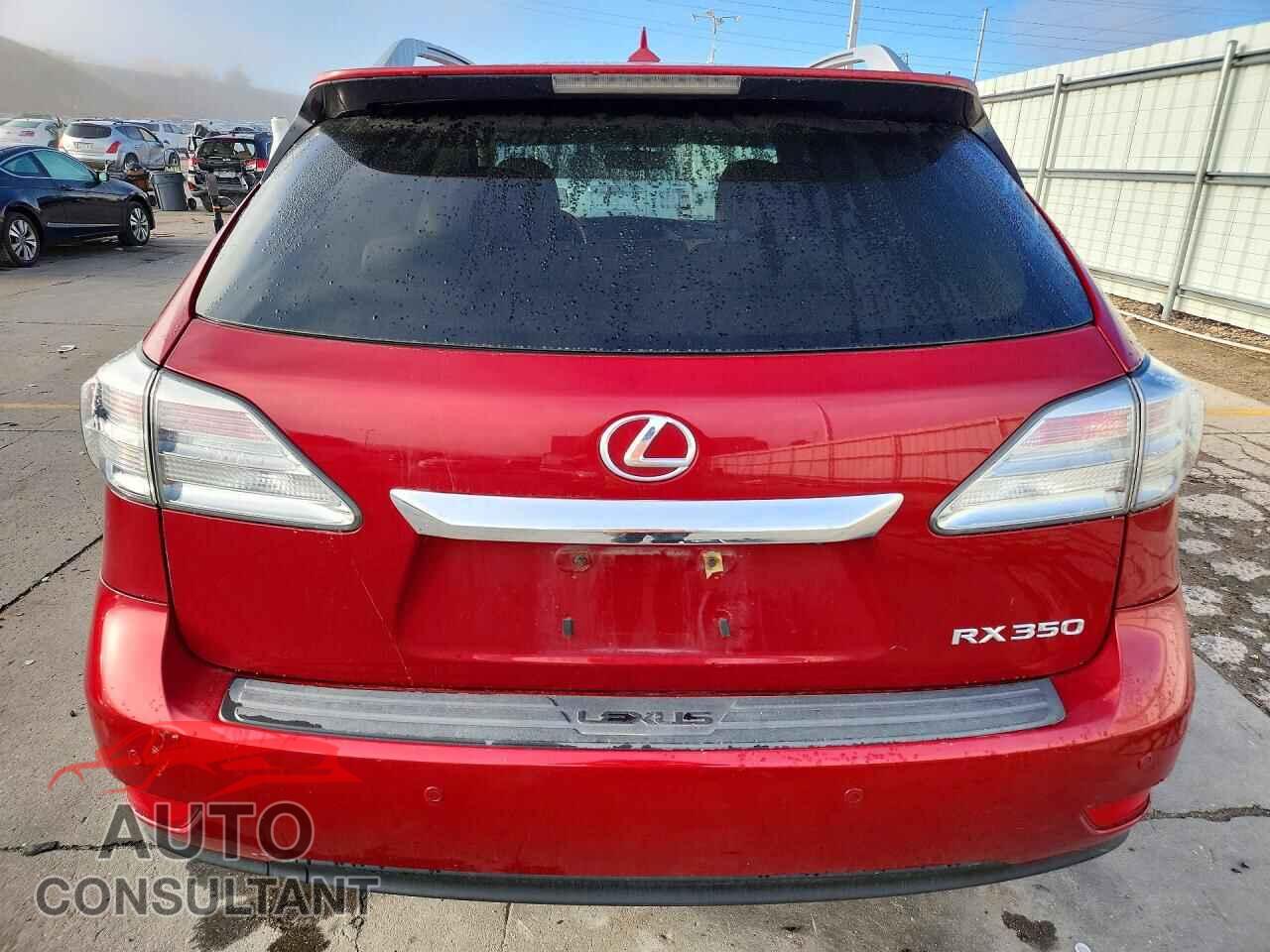 LEXUS RX350 2011 - 2T2BK1BA9BC114128