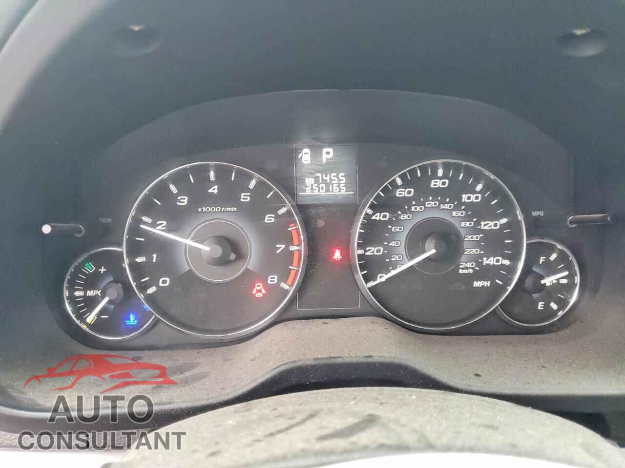 SUBARU OUTBACK 2011 - 4S4BRBGC7B3421382