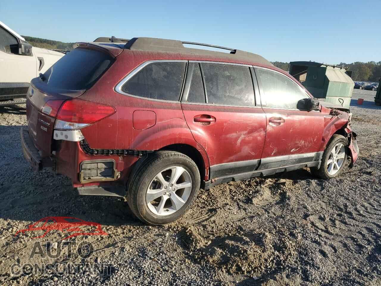 SUBARU OUTBACK 2013 - 4S4BRBLC1D3246751