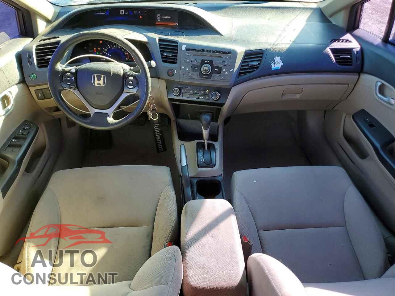 HONDA CIVIC 2012 - 19XFB2F5XCE015345
