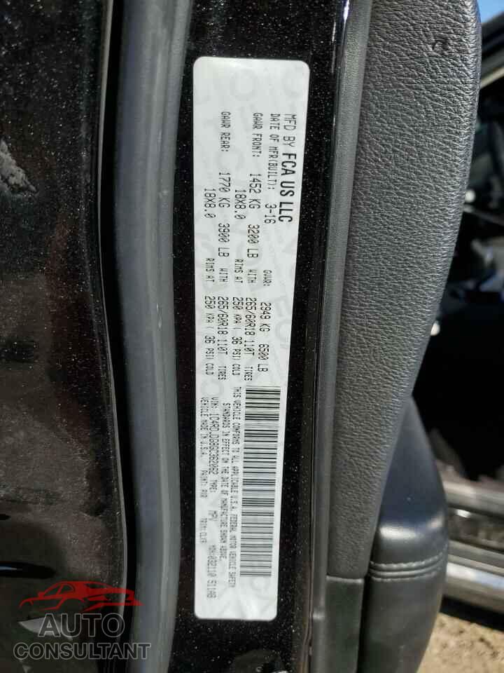 DODGE DURANGO 2016 - 1C4RDJDG8GC362062