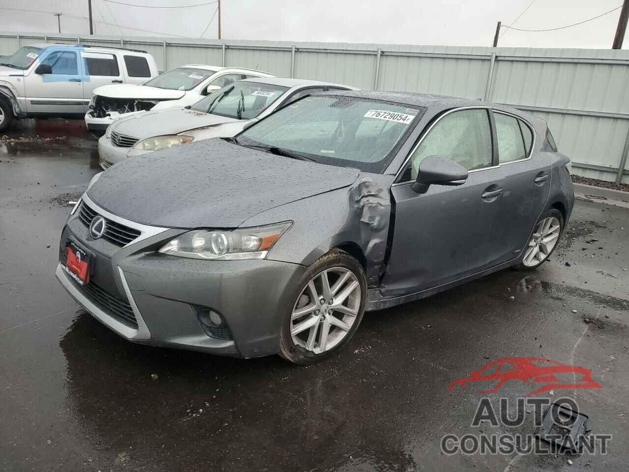 LEXUS CT 200 2015 - JTHKD5BH4F2210920