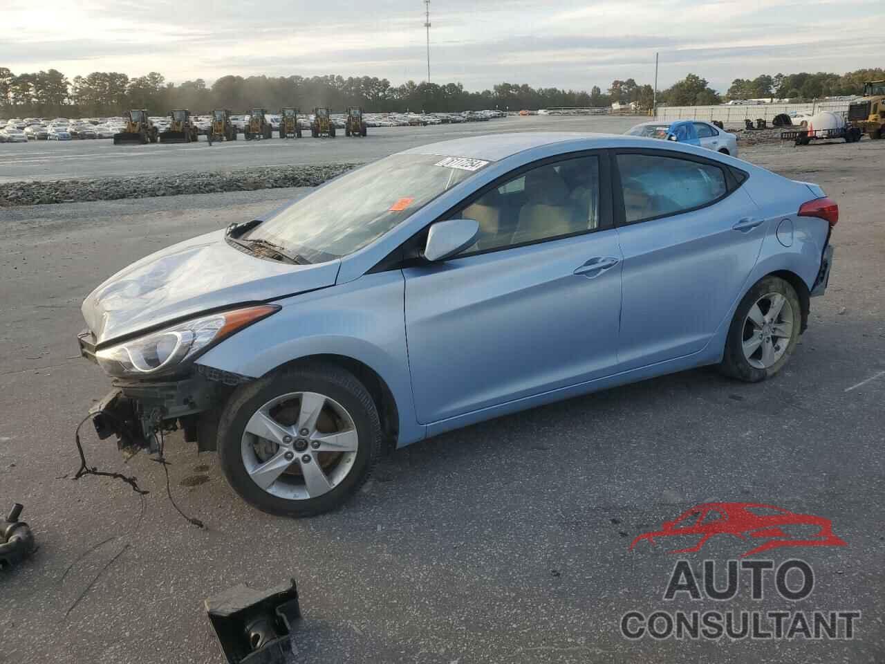 HYUNDAI ELANTRA 2013 - KMHDH4AE3DU492495