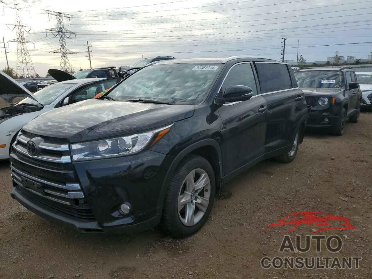 TOYOTA HIGHLANDER 2017 - 5TDDZRFH8HS424687