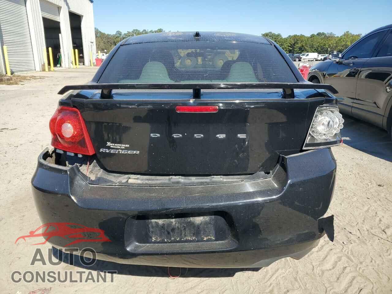 DODGE AVENGER 2013 - 1C3CDZAB0DN622973