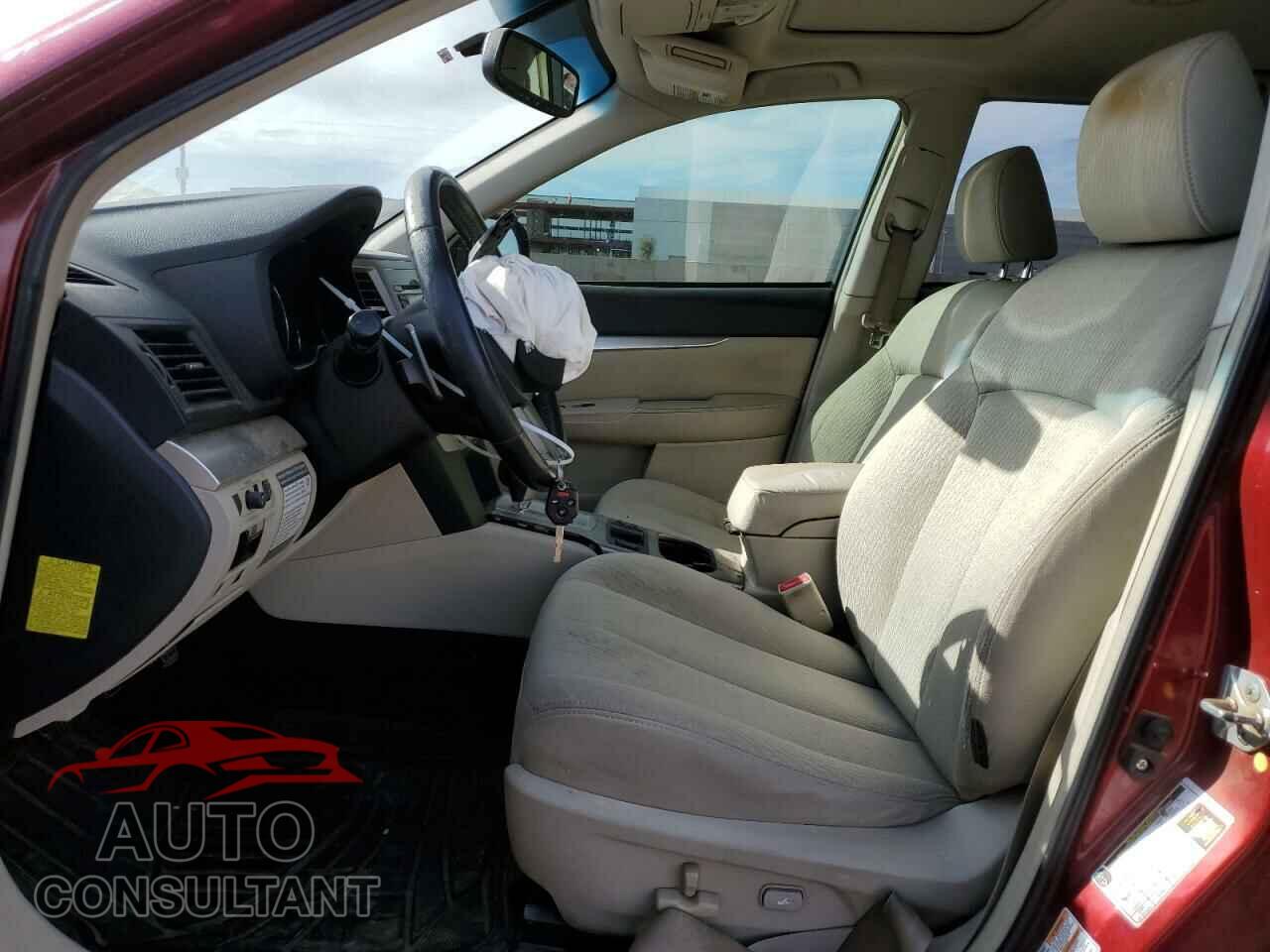 SUBARU OUTBACK 2011 - 4S4BRBGC5B3319112