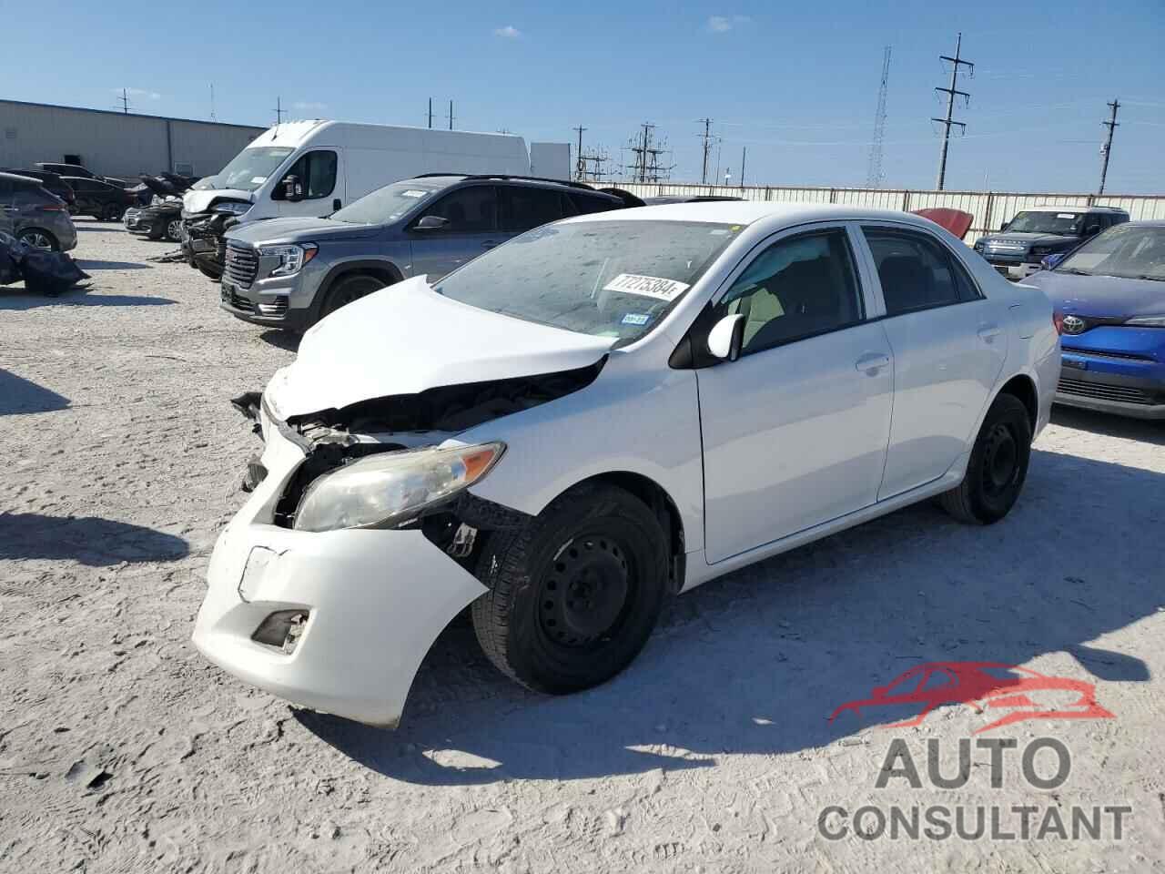 TOYOTA COROLLA 2010 - 1NXBU4EE7AZ198199