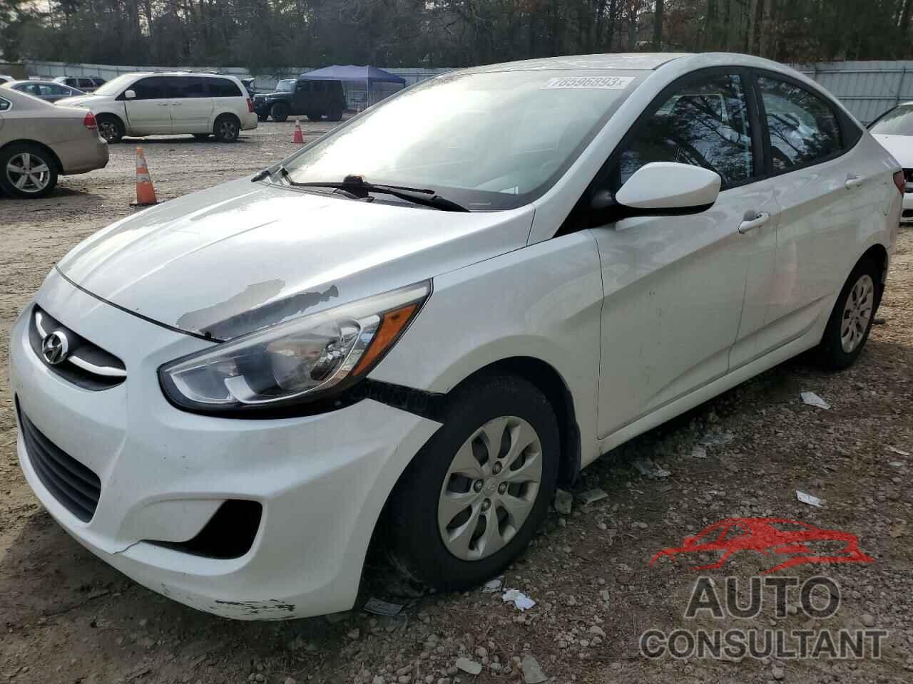 HYUNDAI ACCENT 2016 - KMHCT4AE7GU080594