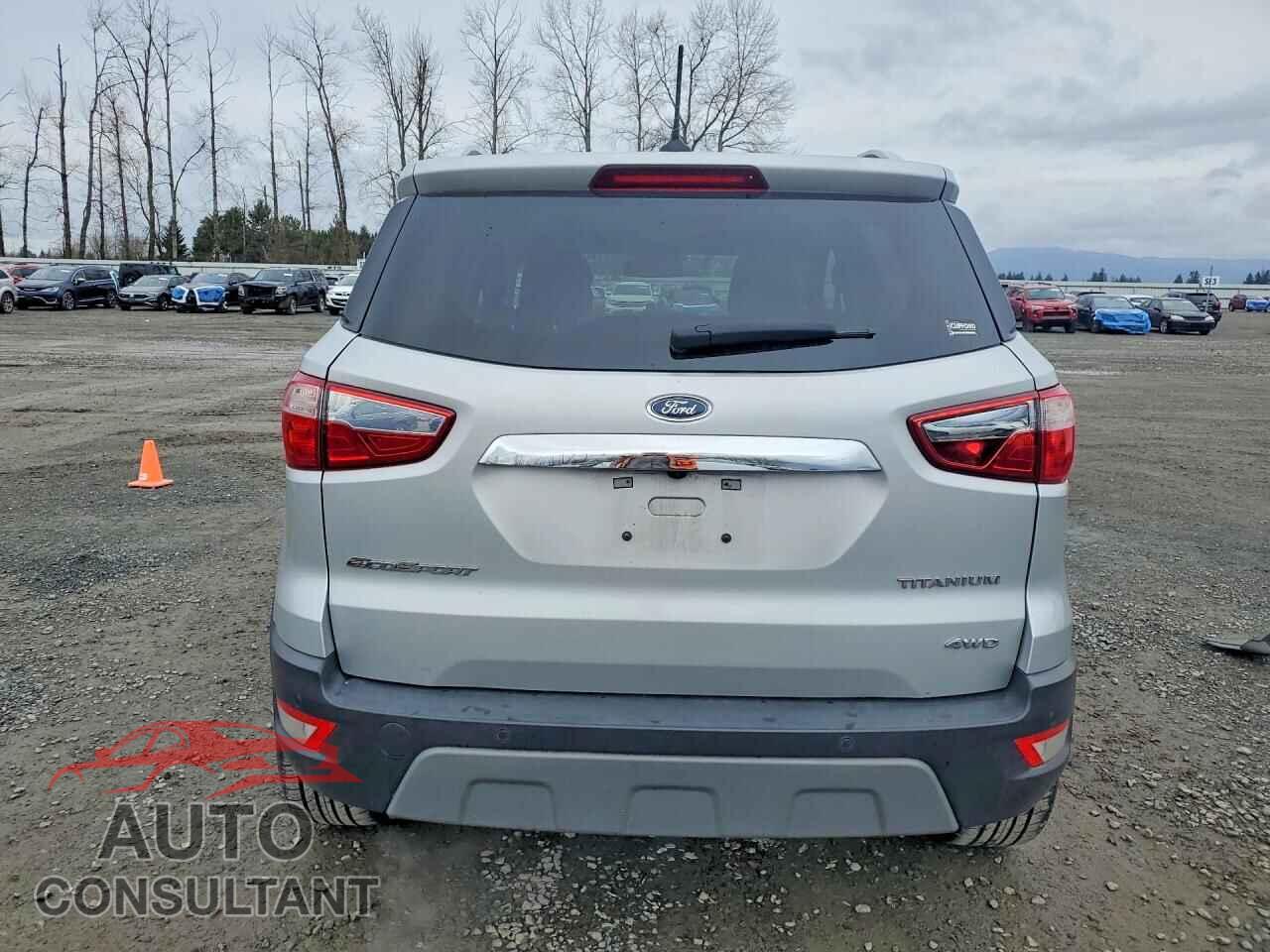 FORD ECOSPORT 2019 - MAJ6S3KL5KC293608