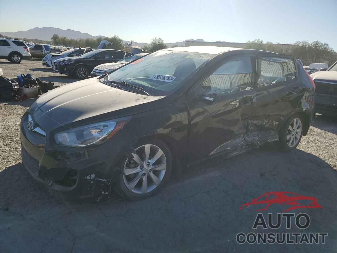 HYUNDAI ACCENT 2013 - KMHCU5AE6DU105080