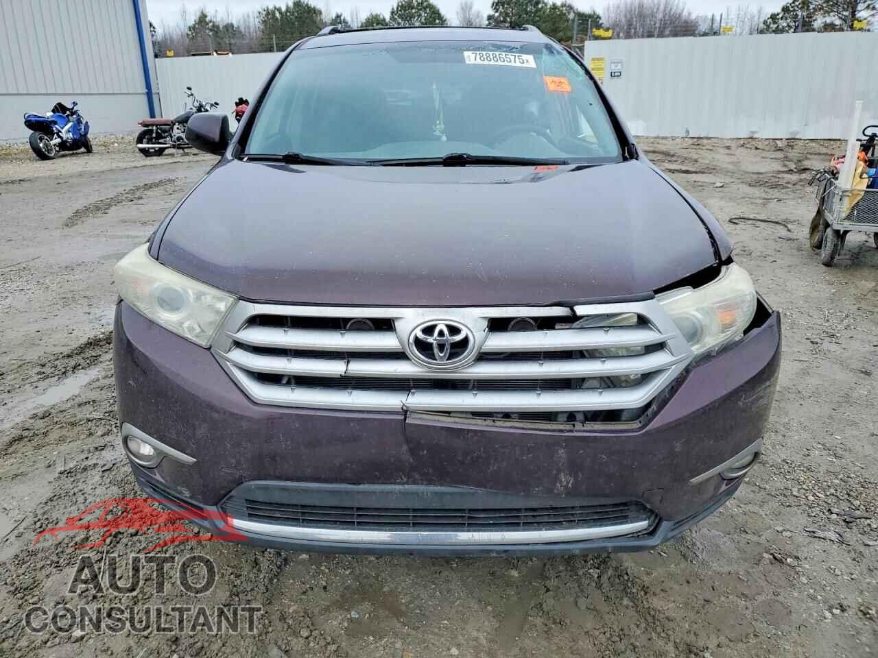 TOYOTA HIGHLANDER 2013 - 5TDZA3EH8DS036428