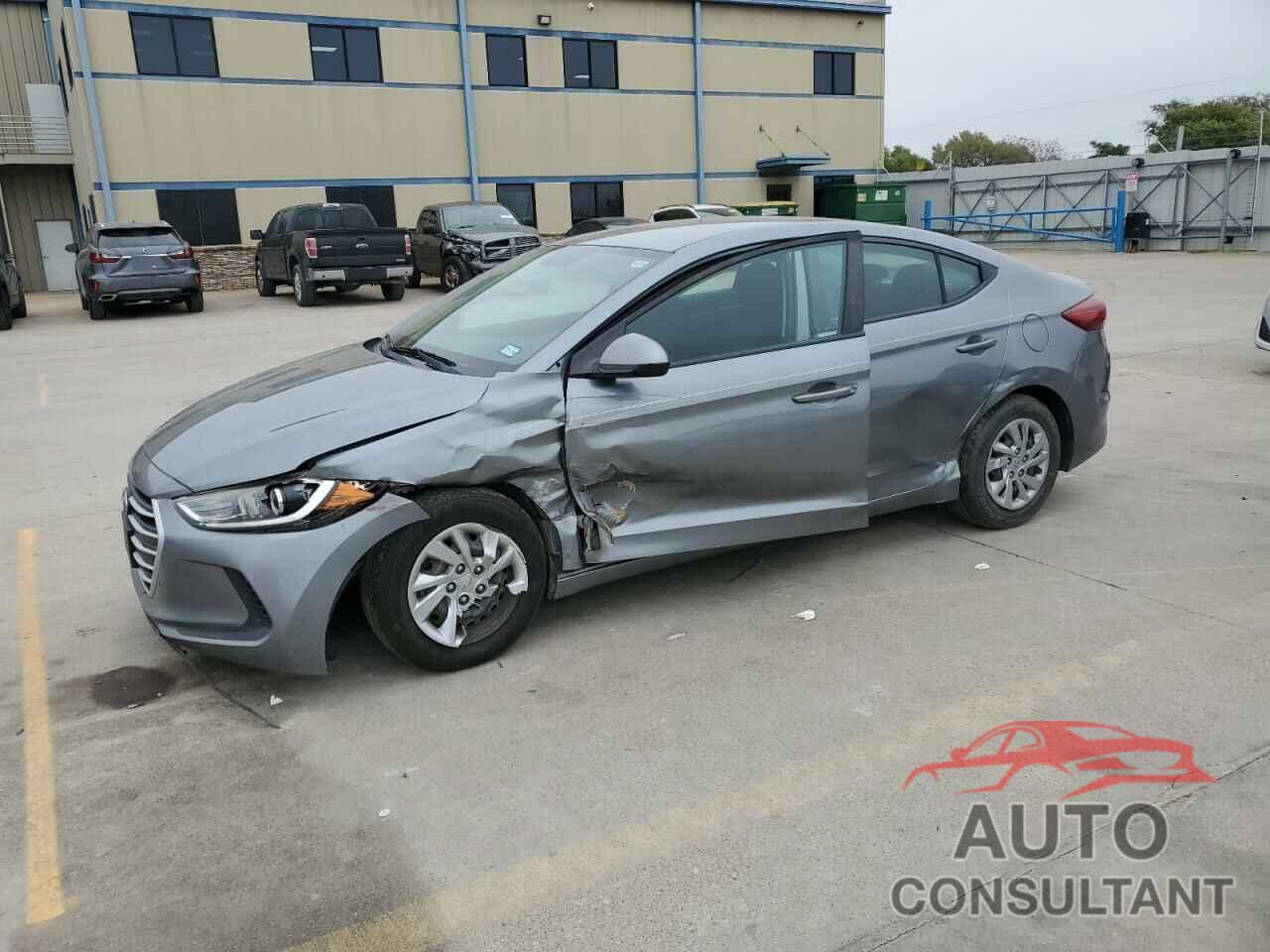 HYUNDAI ELANTRA 2018 - KMHD74LF6JU606915