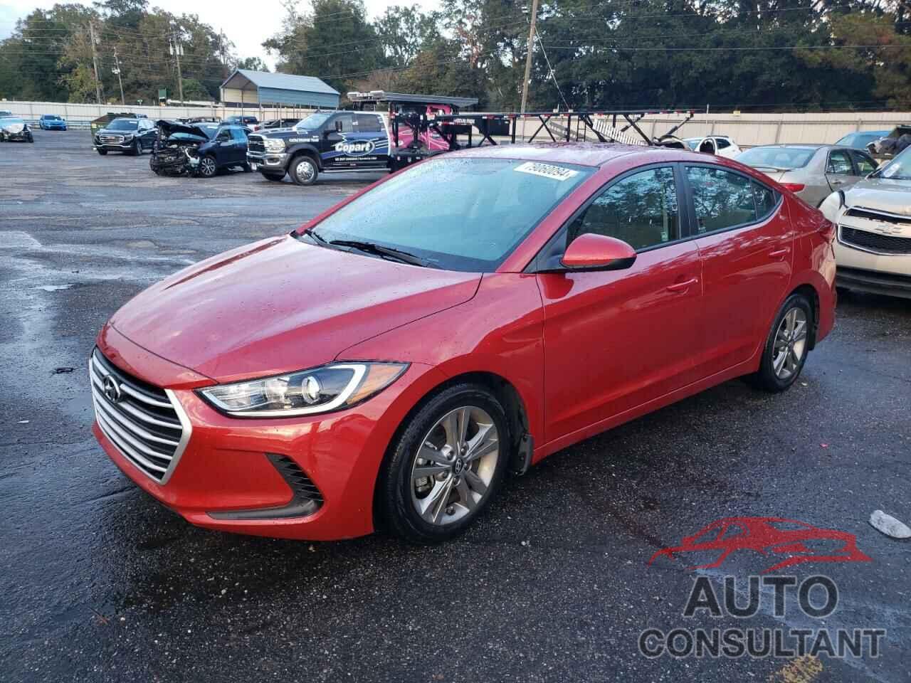 HYUNDAI ELANTRA 2018 - 5NPD84LF0JH260419