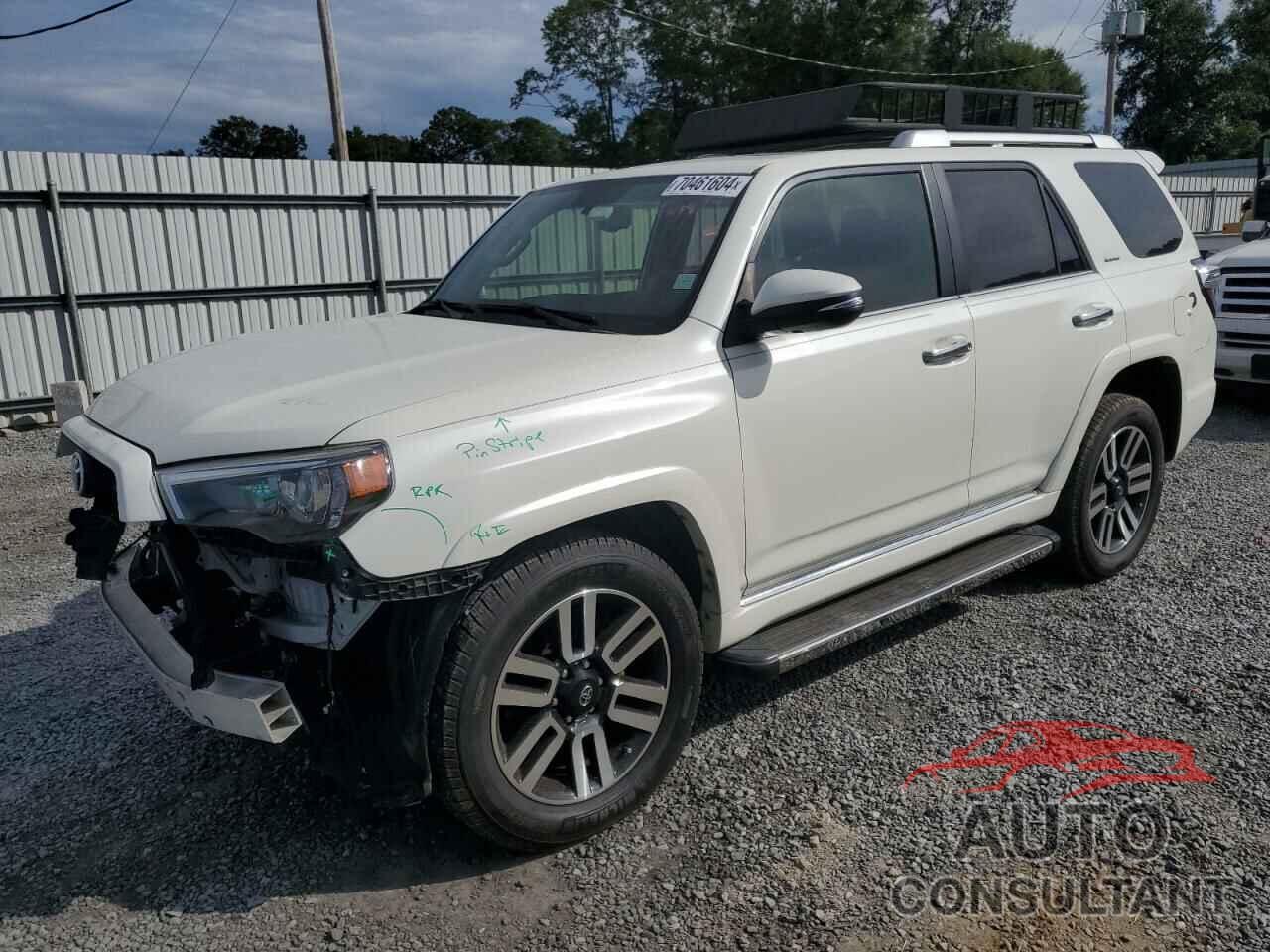 TOYOTA 4RUNNER 2019 - JTEBU5JR8K5623584