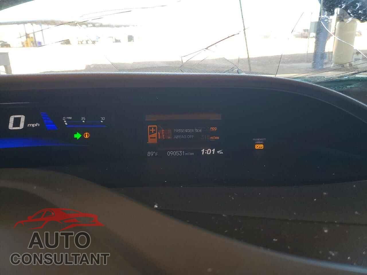 HONDA CIVIC 2012 - 2HGFB2F91CH502720