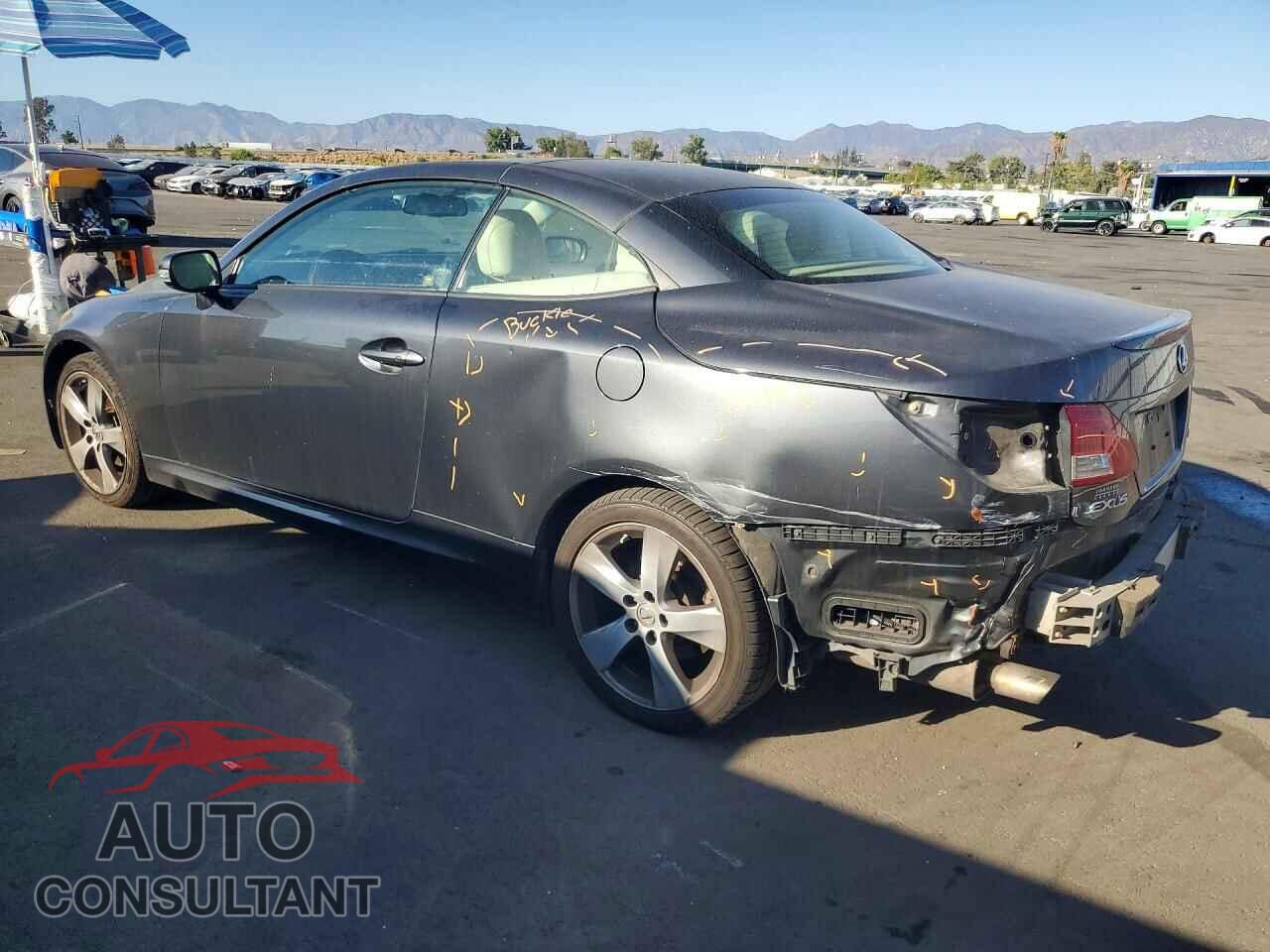 LEXUS IS 2010 - JTHFF2C20A2507907