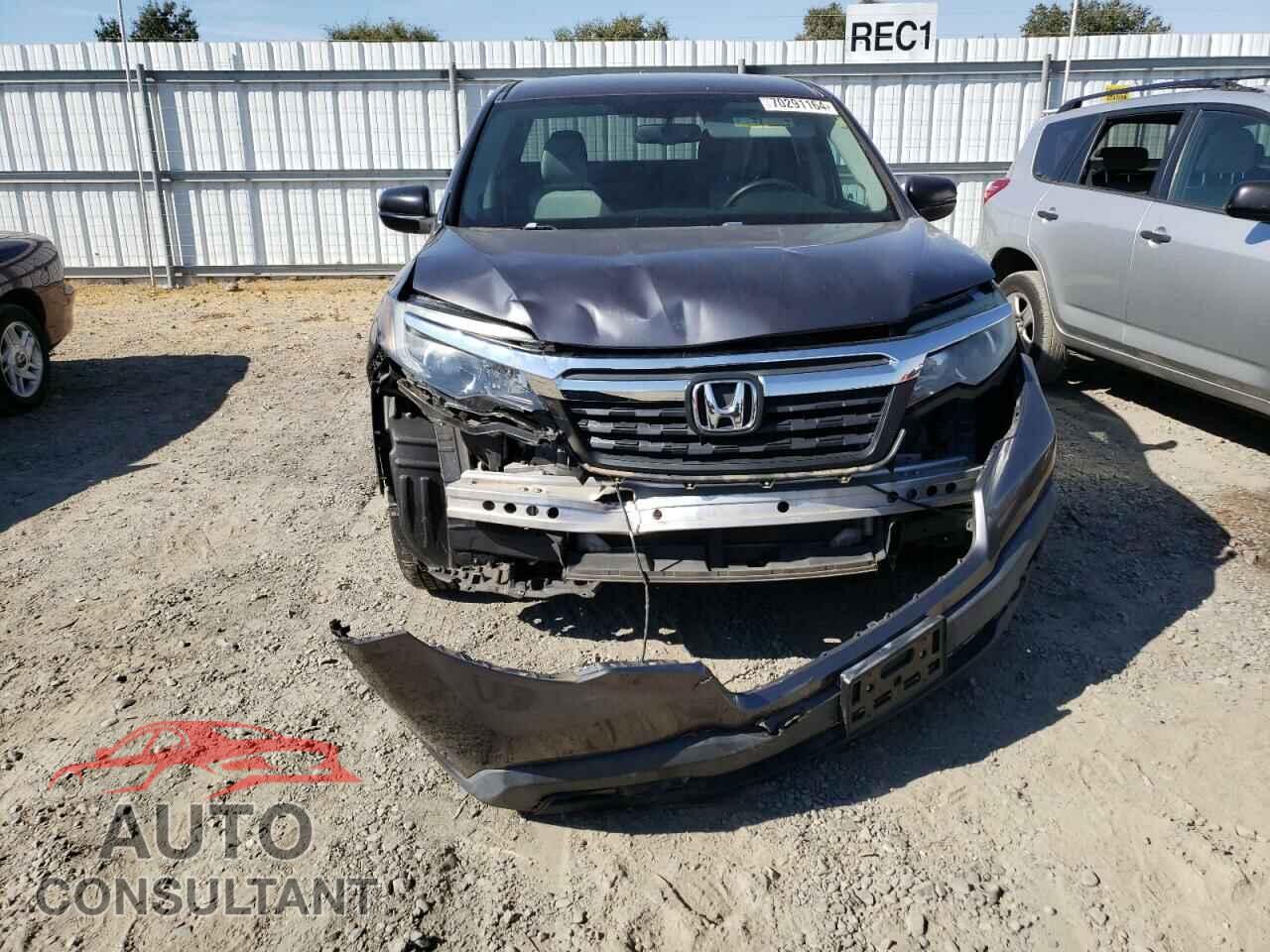 HONDA RIDGELINE 2017 - 5FPYK2F21HB008355