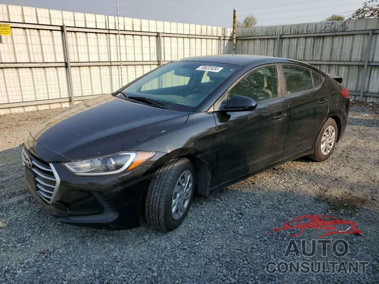 HYUNDAI ELANTRA 2017 - KMHD74LF7HU402036