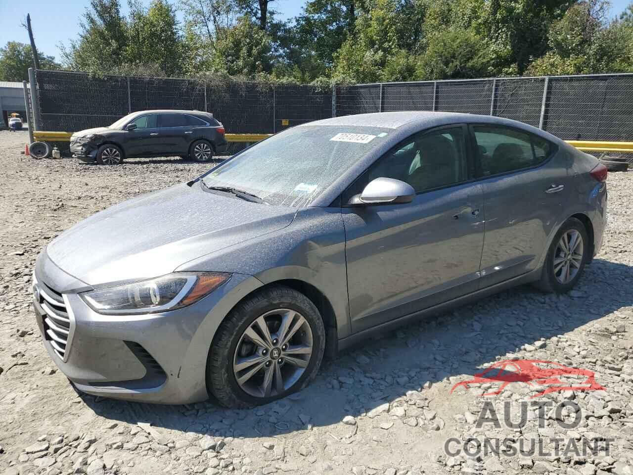 HYUNDAI ELANTRA 2017 - KMHD84LF5HU423819