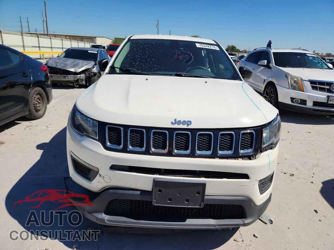 JEEP COMPASS 2017 - 3C4NJCAB6HT661079