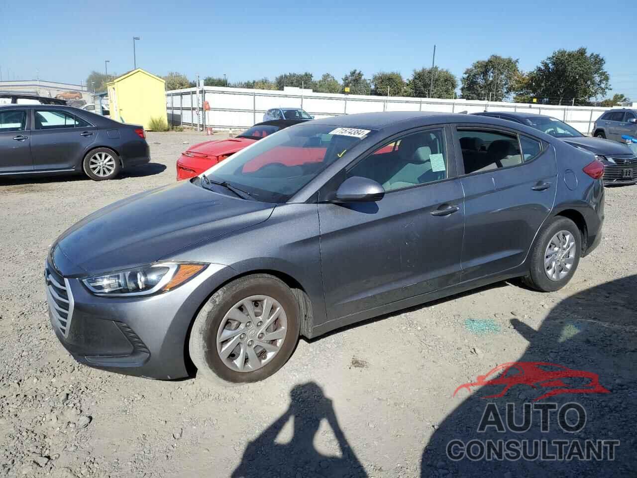 HYUNDAI ELANTRA 2017 - KMHD74LF1HU121799