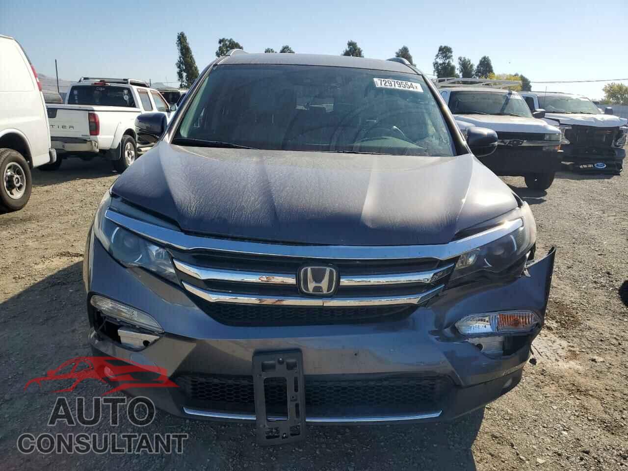 HONDA PILOT 2017 - 5FNYF5H96HB025385