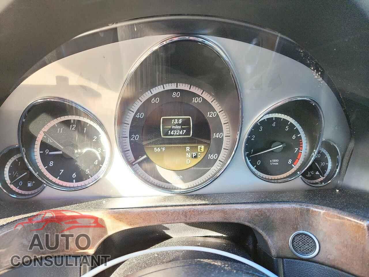MERCEDES-BENZ E-CLASS 2012 - WDDHF8JBXCA630032