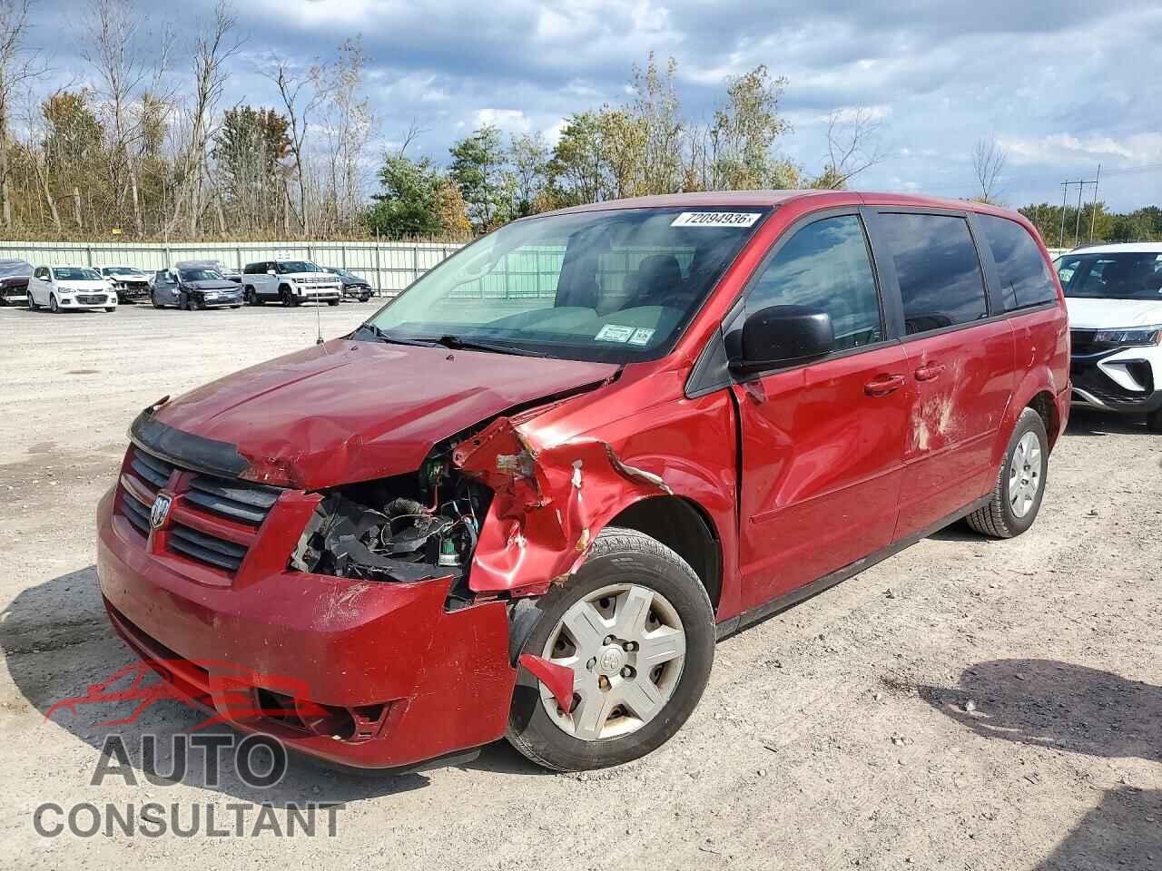 DODGE CARAVAN 2010 - 2D4RN4DE0AR145118
