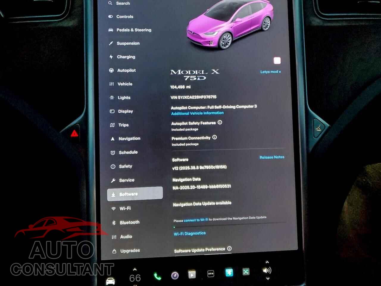 TESLA MODEL X 2017 - 5YJXCAE28HF076715