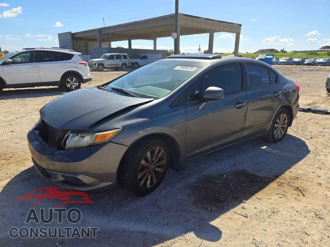 HONDA CIVIC 2012 - 19XFB2F96CE028340