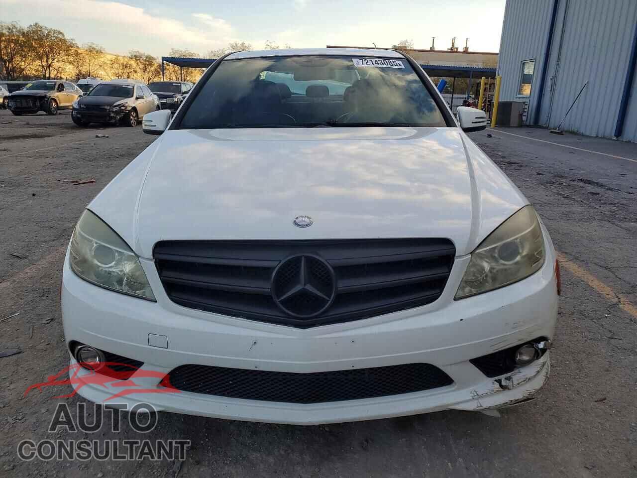 MERCEDES-BENZ C-CLASS 2010 - WDDGF5EB3AR092308