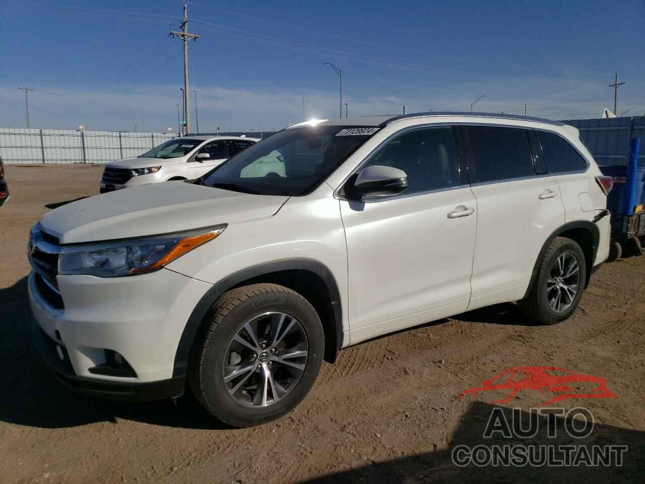 TOYOTA HIGHLANDER 2016 - 5TDJKRFH0GS307904