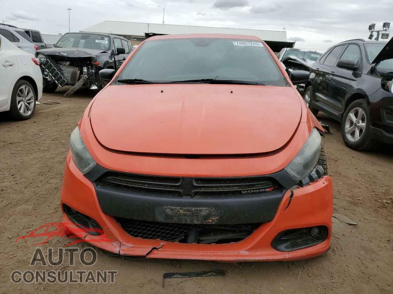 DODGE DART 2015 - 1C3CDFBB0FD378098