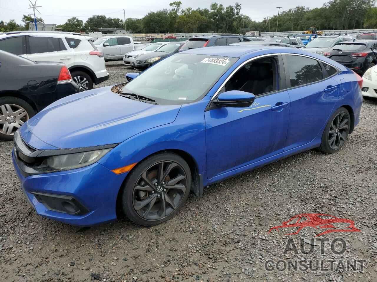 HONDA CIVIC 2019 - 19XFC2F82KE015278