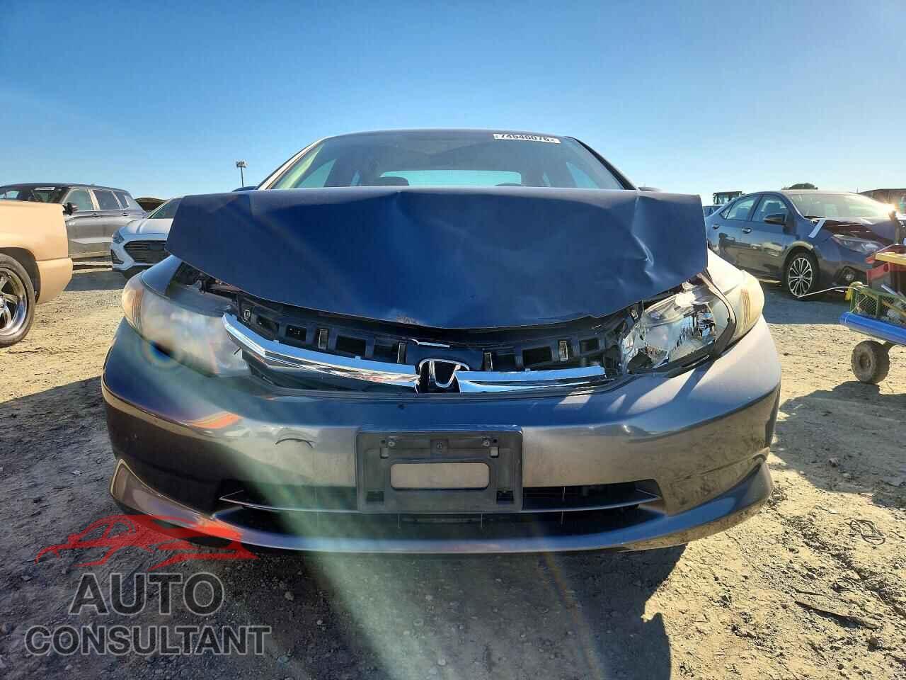 HONDA CIVIC 2012 - 19XFB2F54CE310781