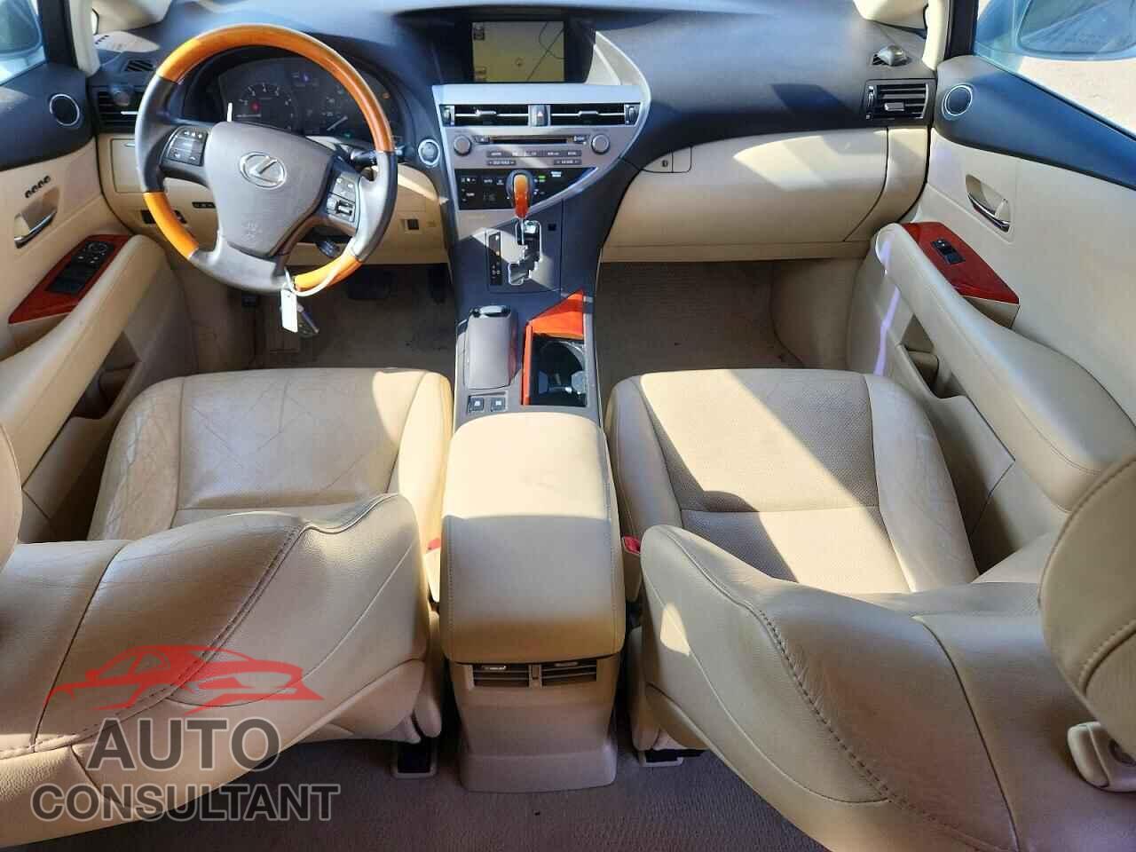 LEXUS RX350 2010 - 2T2BK1BA7AC059418
