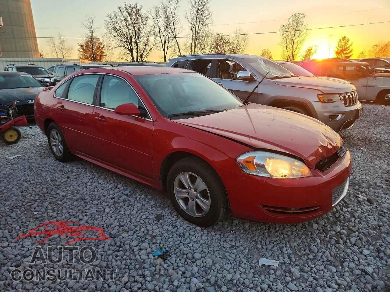 CHEVROLET IMPALA 2012 - 2G1WF5E35C1254927