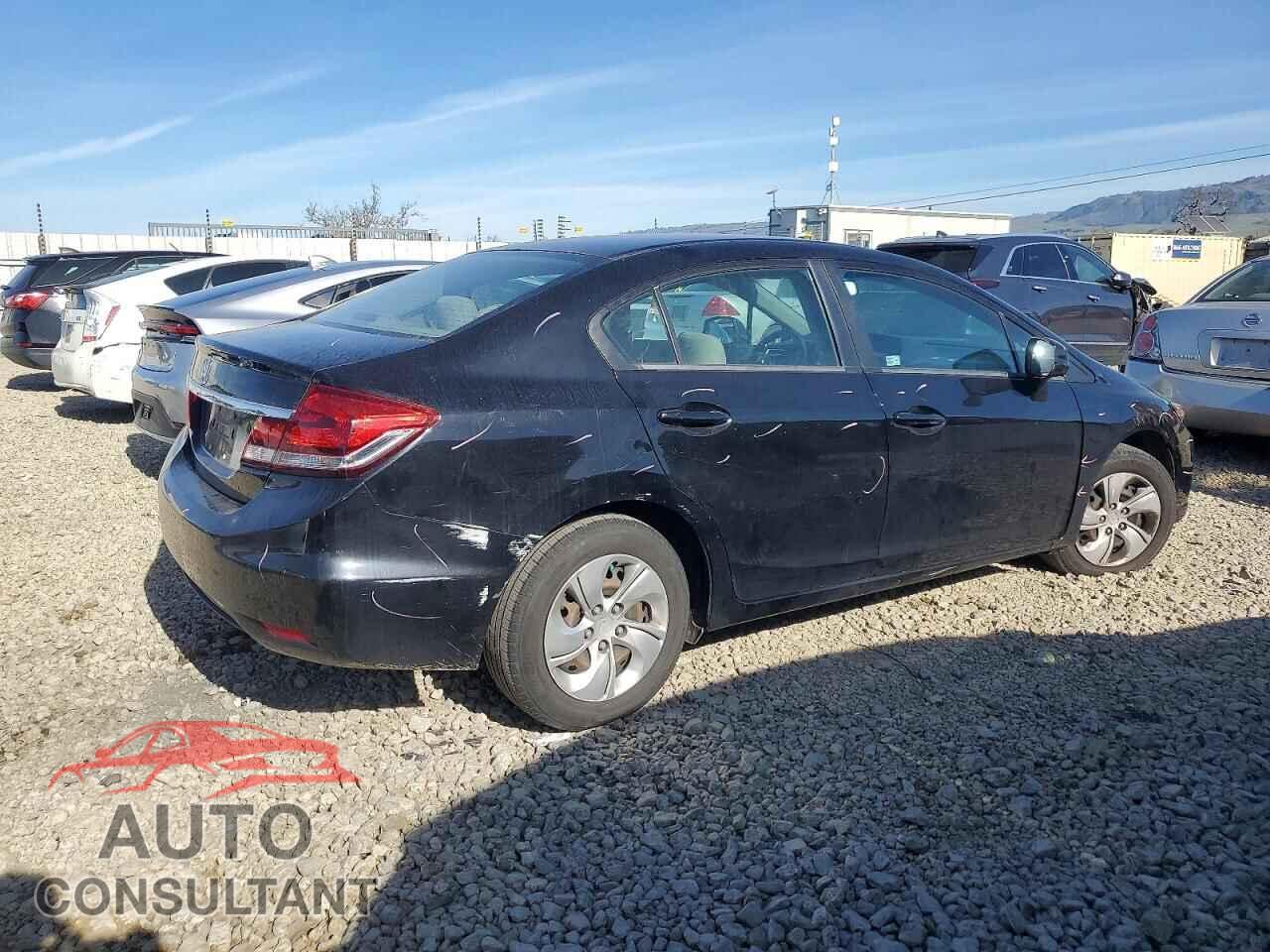 HONDA CIVIC 2013 - 19XFB2F53DE210897