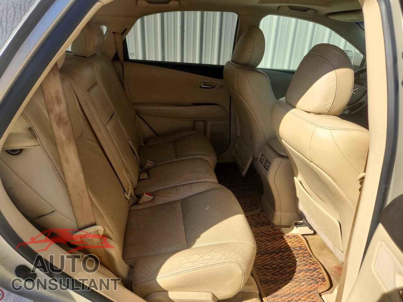 LEXUS RX350 2013 - 2T2ZK1BA5DC089357