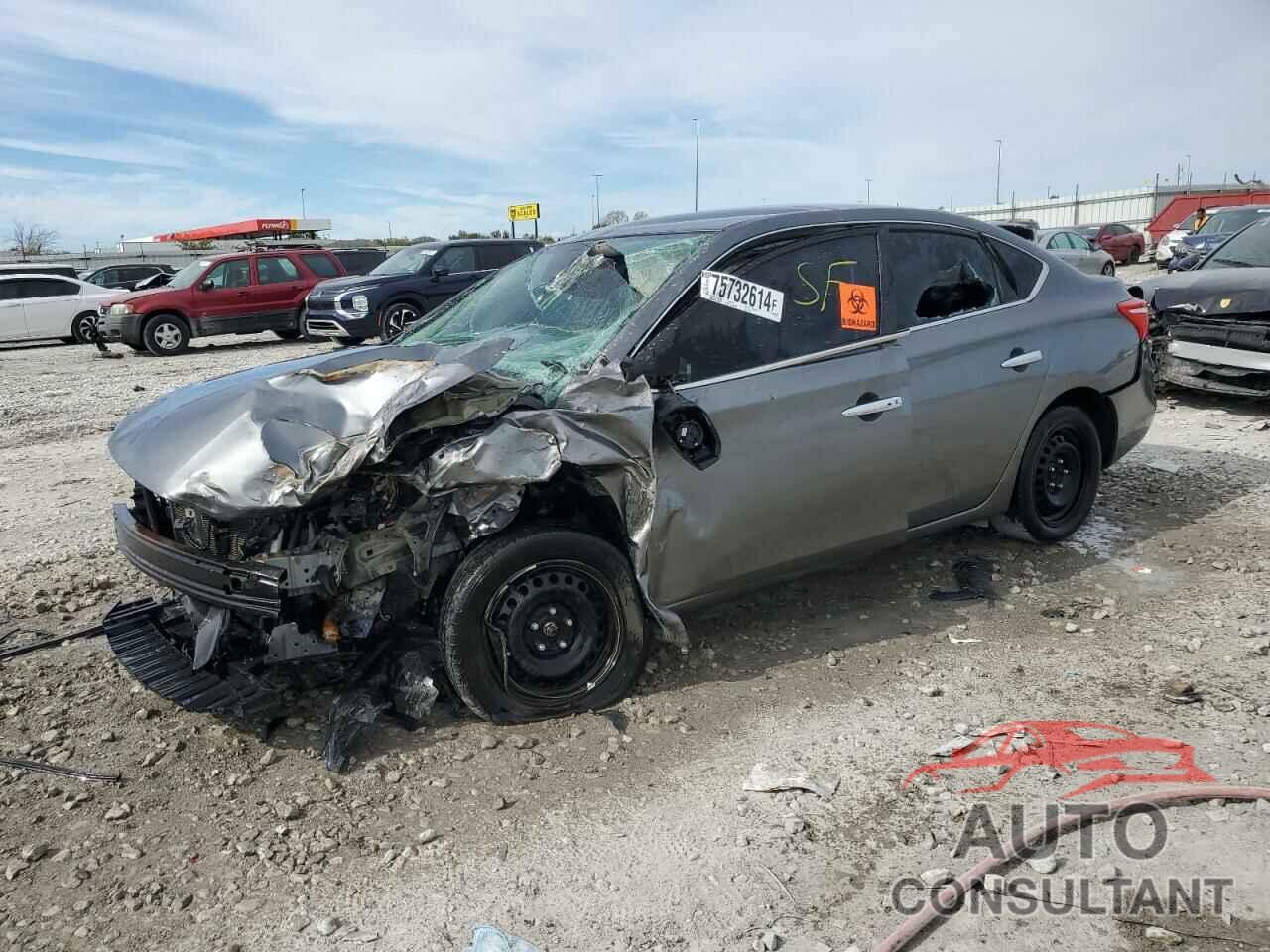 NISSAN SENTRA 2017 - 3N1AB7AP9HL657044