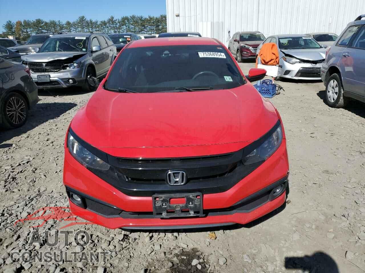 HONDA CIVIC 2019 - 2HGFC2F87KH501302