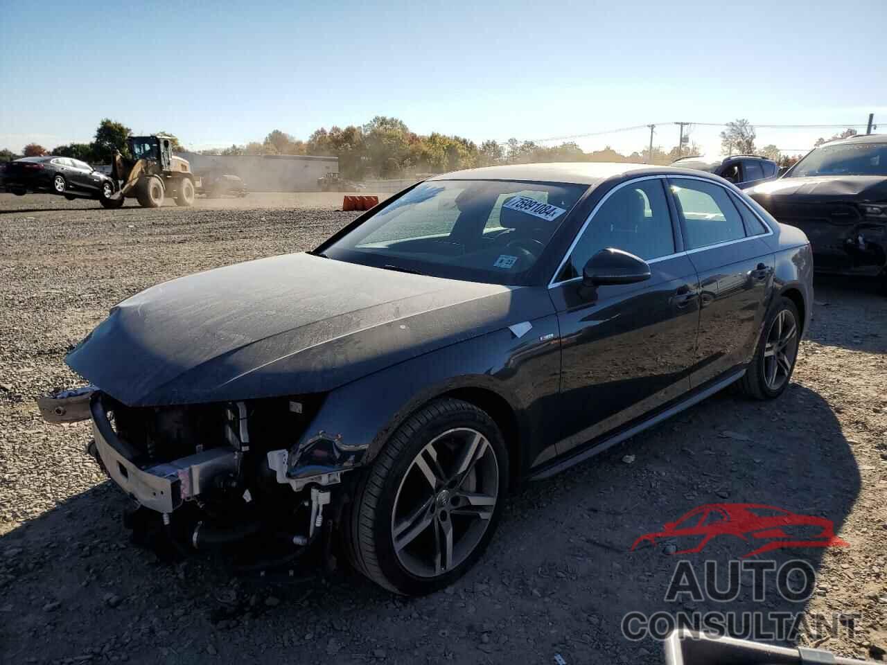 AUDI A4 2018 - WAUENAF45JA204034