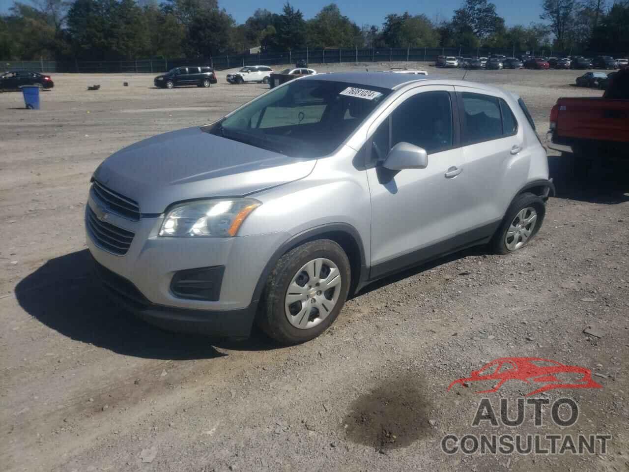 CHEVROLET TRAX 2016 - 3GNCJKSB7GL262154