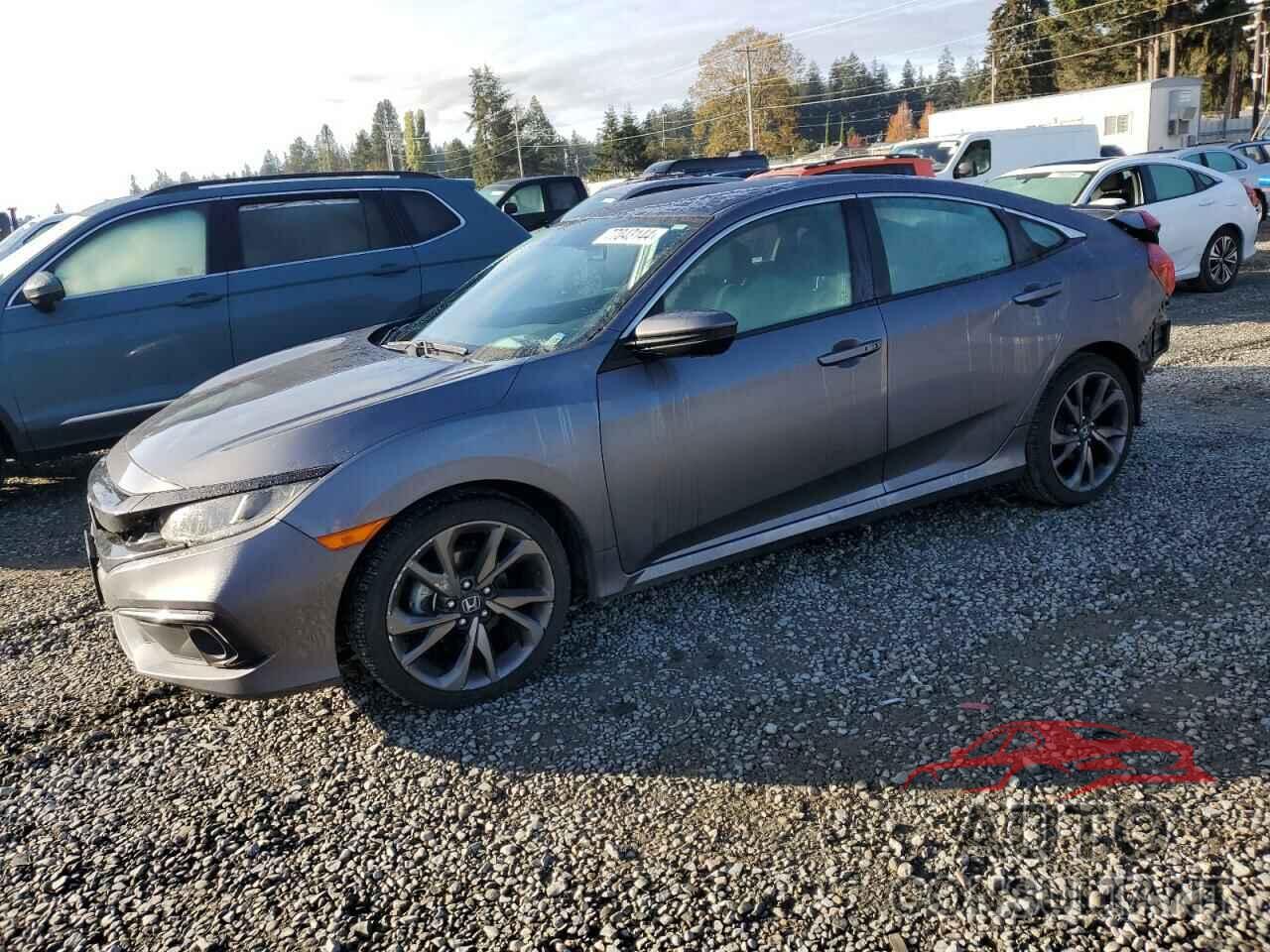 HONDA CIVIC 2021 - 19XFC2F85ME202145
