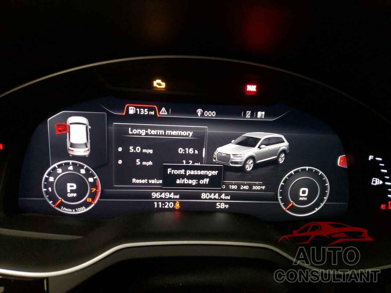 AUDI Q7 2017 - WA1VAAF7XHD000521