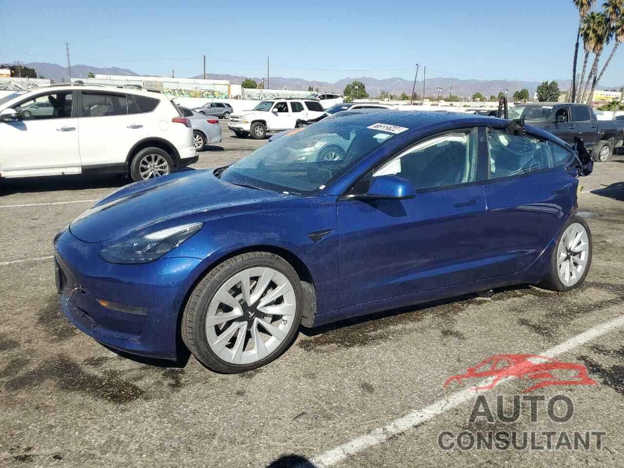 TESLA MODEL 3 2022 - 5YJ3E1EAXNF304502