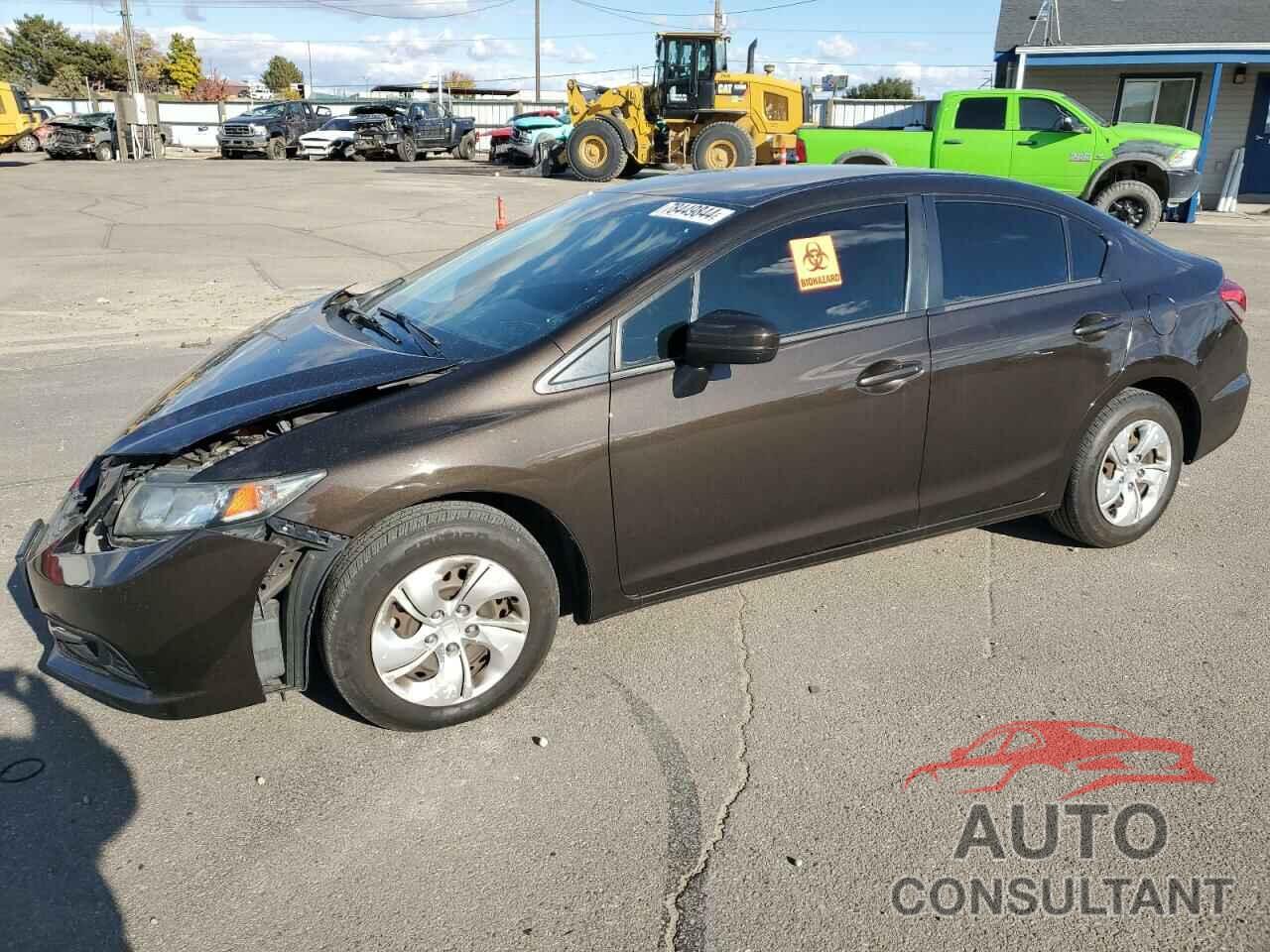 HONDA CIVIC 2014 - 2HGFB2F52EH524273