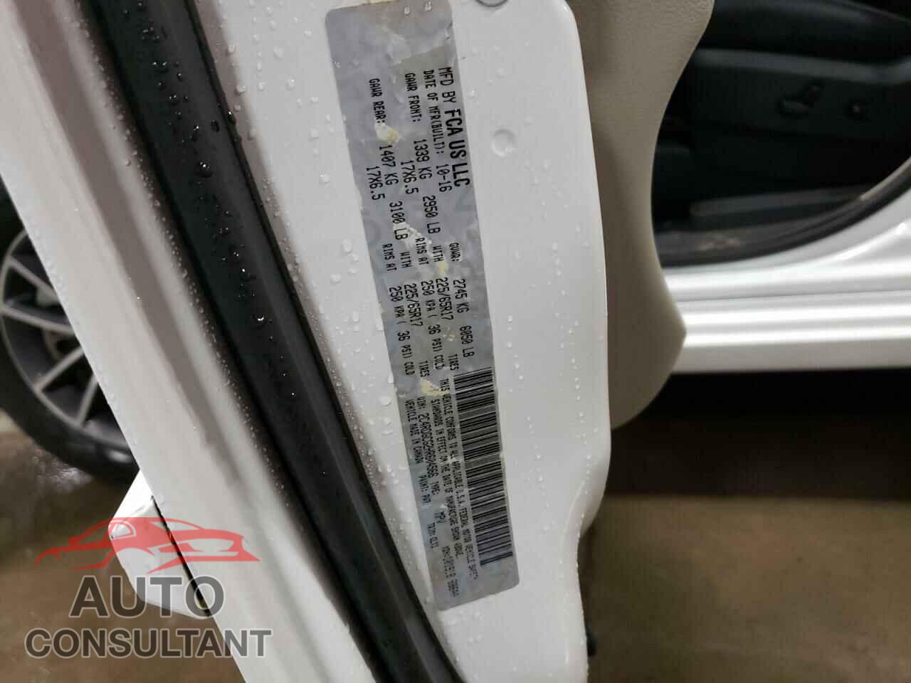DODGE CARAVAN 2017 - 2C4RDGCG2HR604566